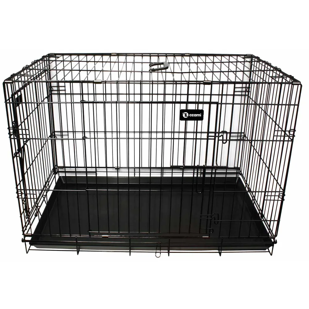 Metal cage for dog or cat