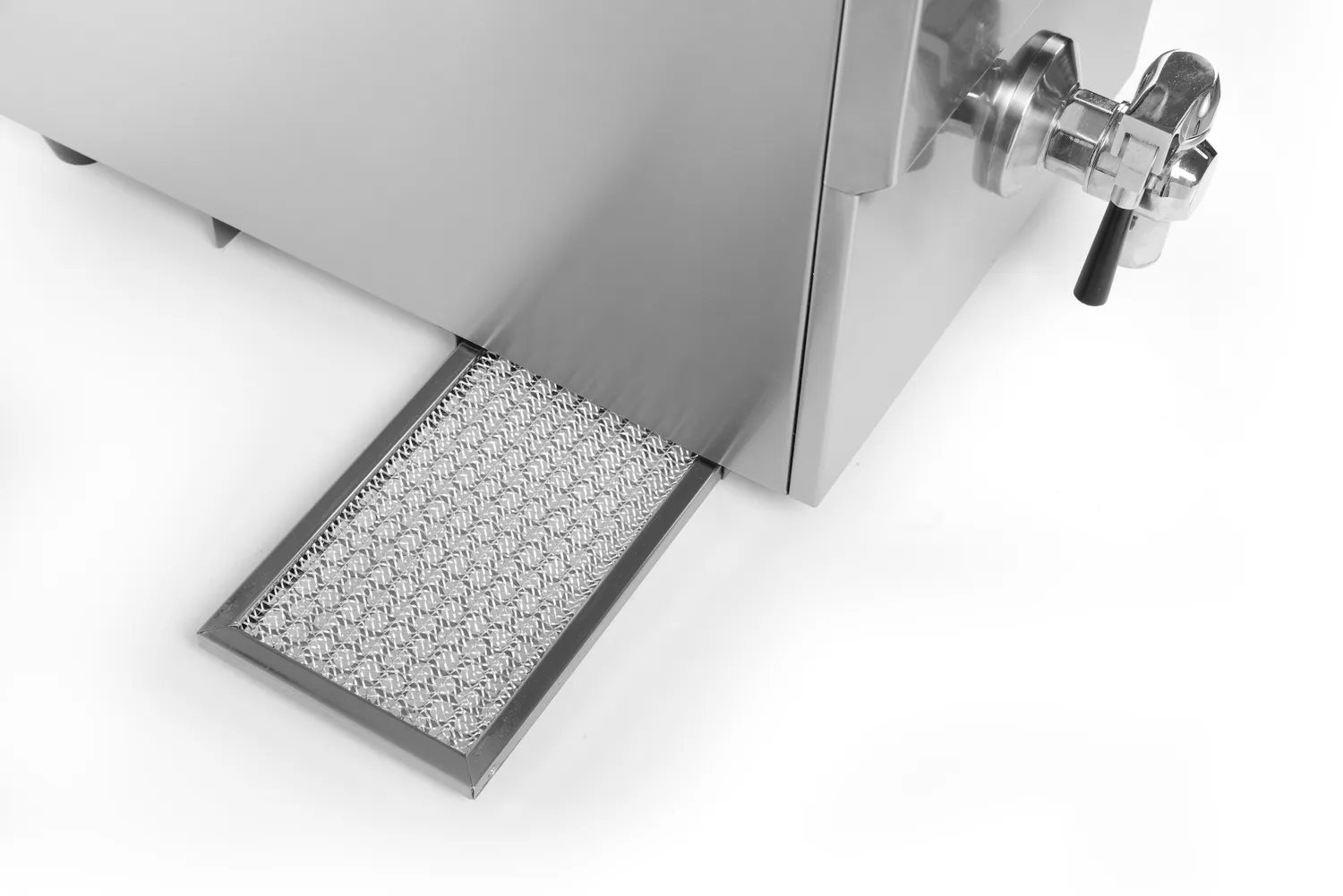 Induction fryer with drain tap, 8 l - 9