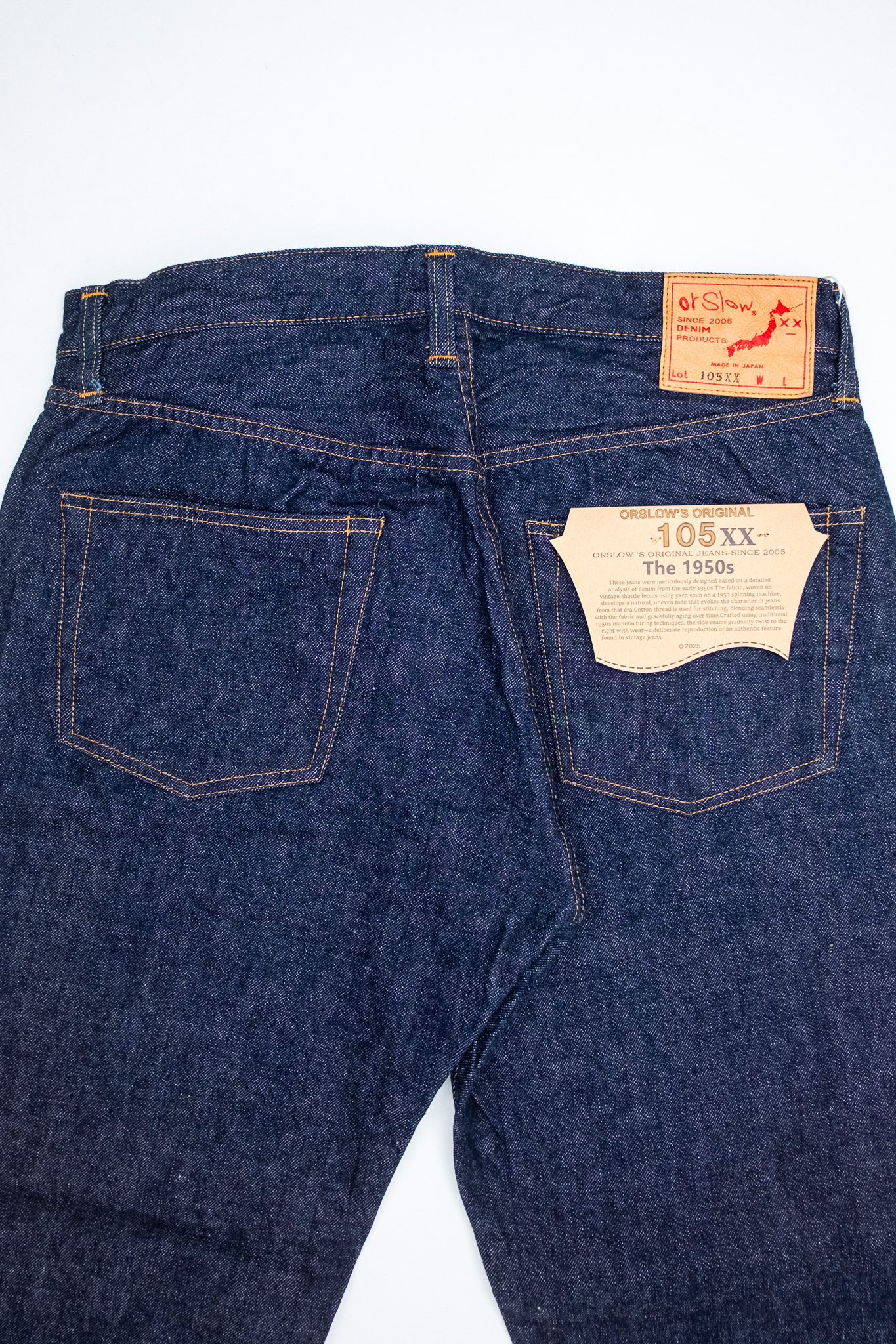 Orslow - 105XX The 1950's Selvedge Denim One Wash - 8