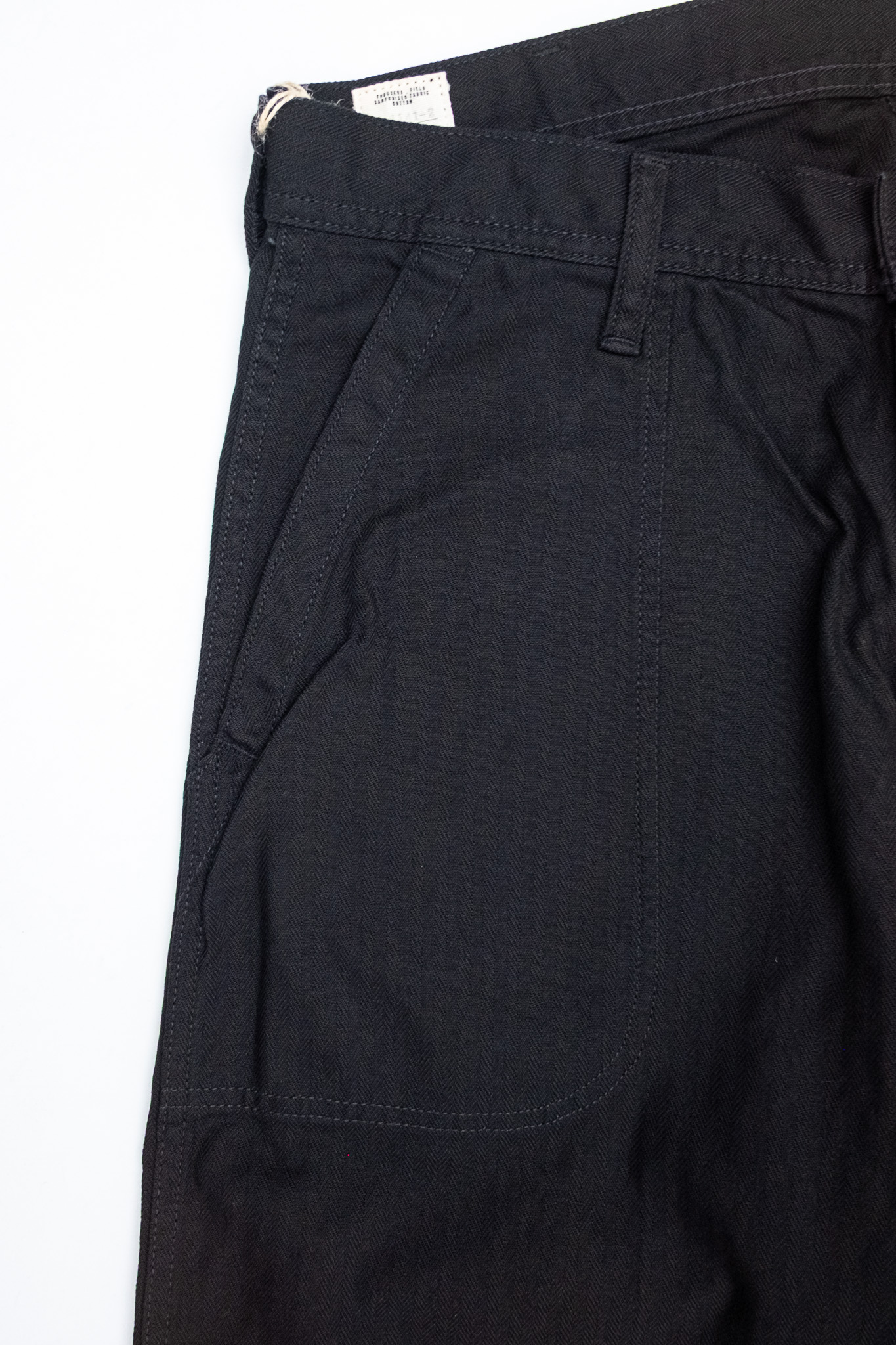 Fullcount - USN Herringbone Seamen’s Trousers Black - 5