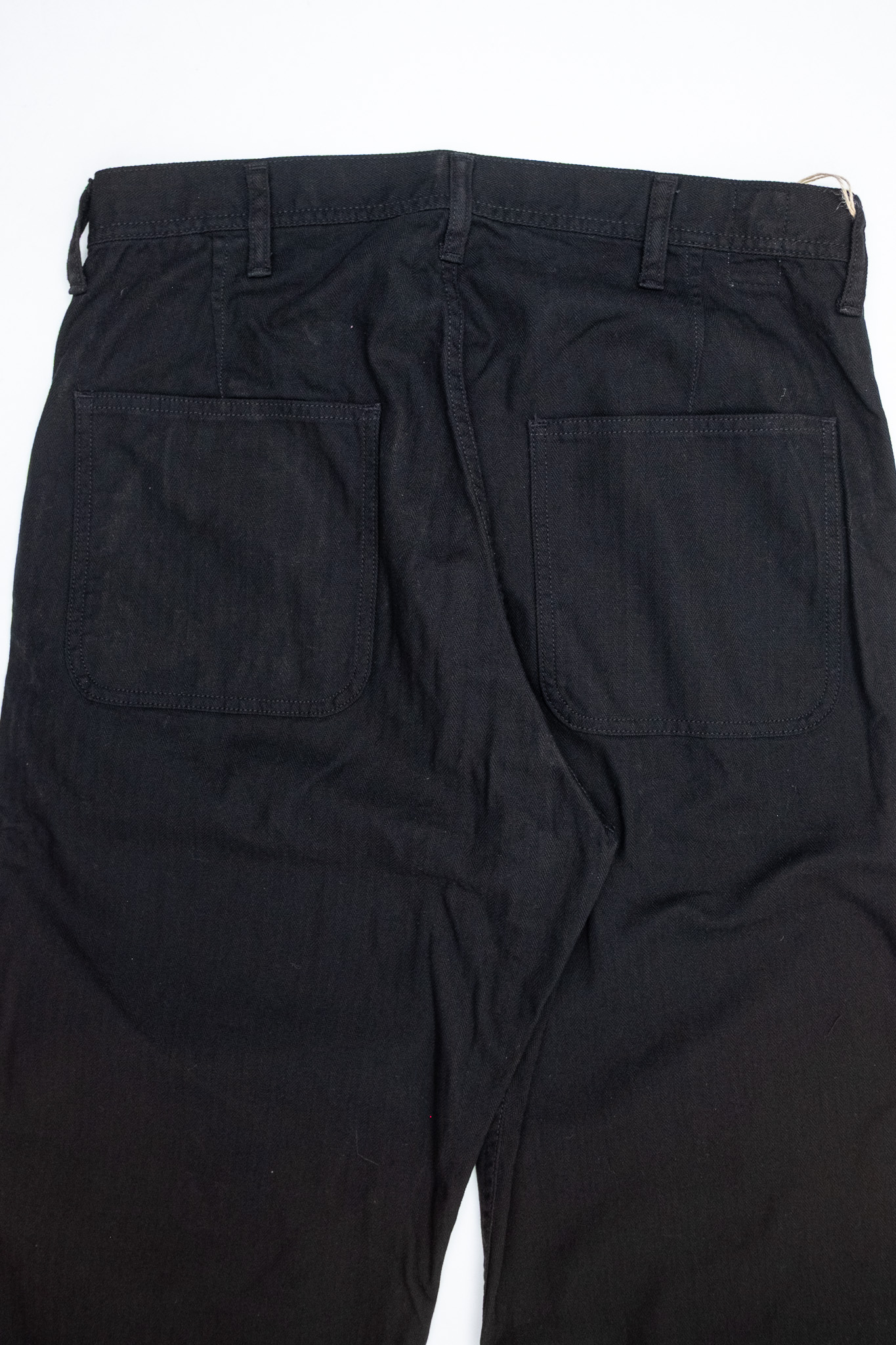 Fullcount - USN Herringbone Seamen’s Trousers Black - 7