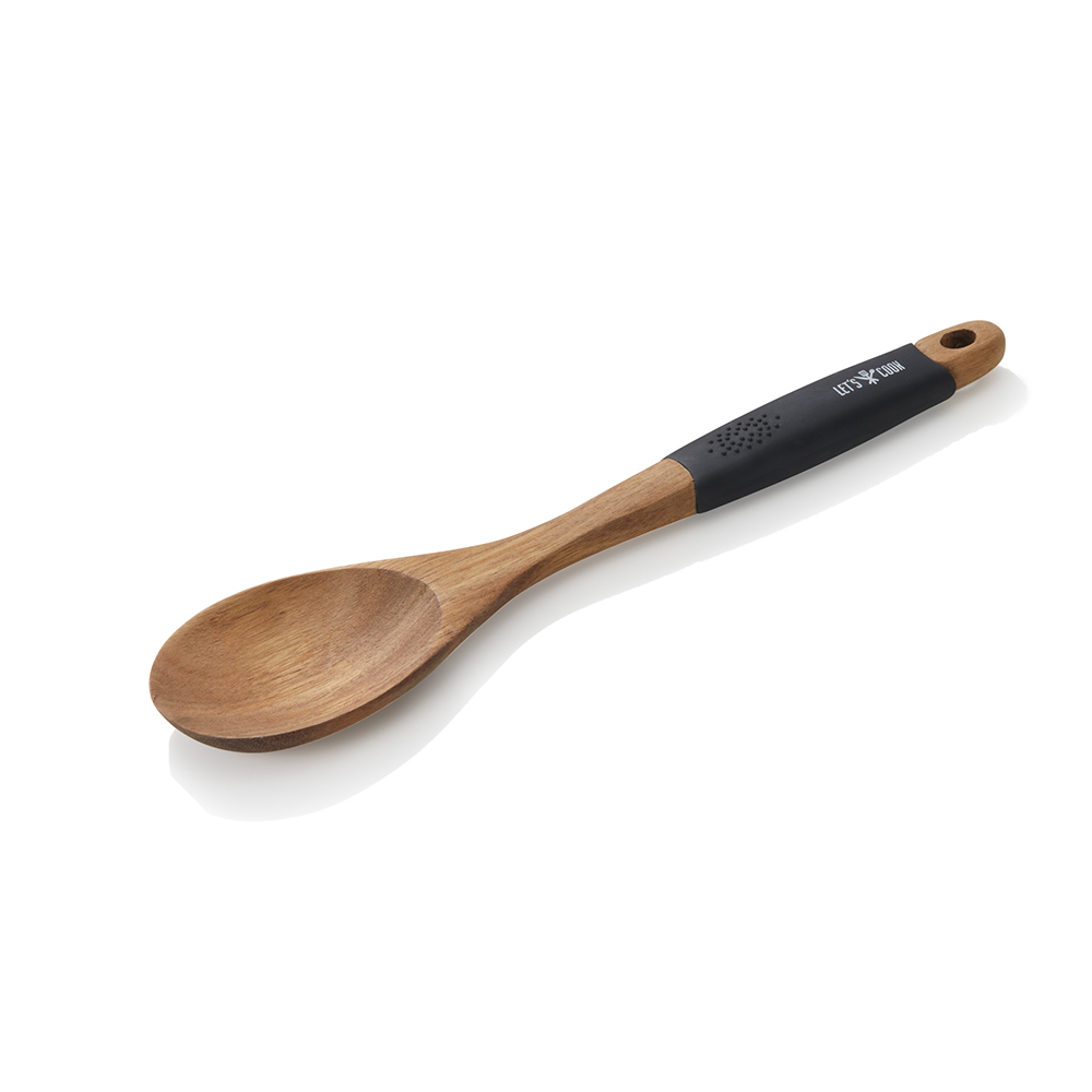 Serving spoon 30,5cm acacia