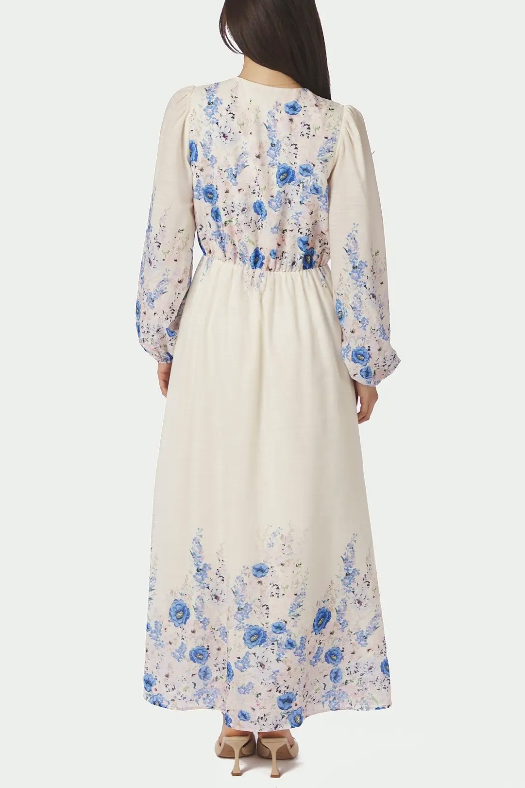 Neo Noir - Silfi Flower Print Dress Blue - 2