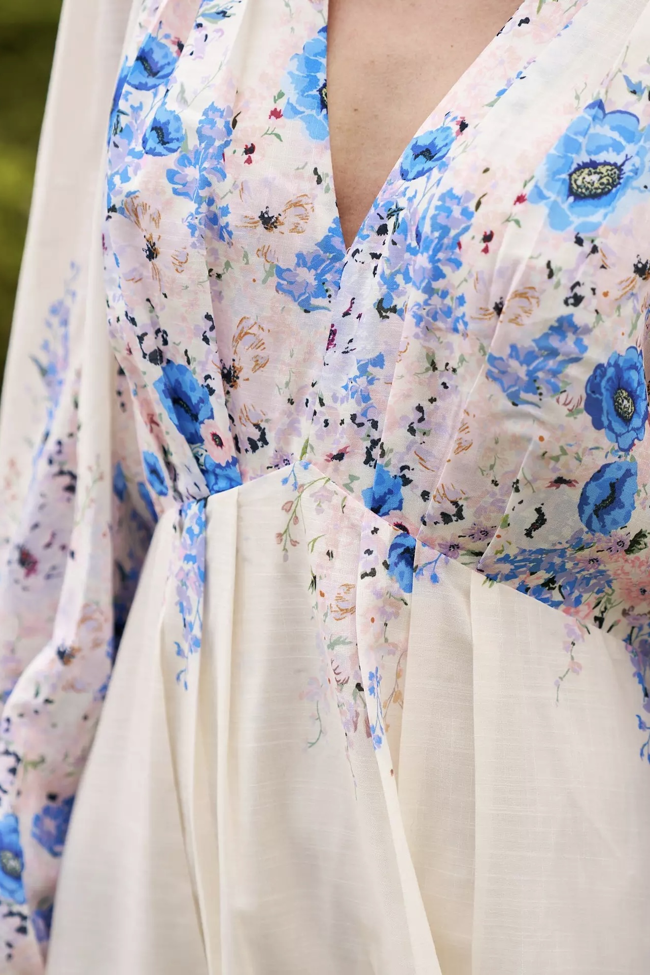 Neo Noir - Silfi Flower Print Dress Blue - 5