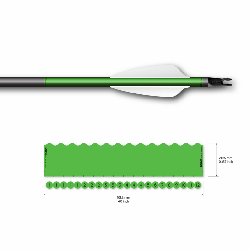 Socx Wrap 6.0 mm Max Solid Fluor Color  - 3