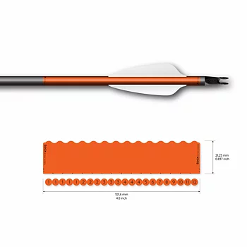 Socx Wrap 6.0 mm Max Solid Fluor Color 