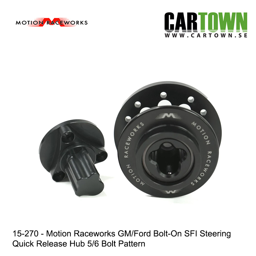 Motion GM/Ford Bolt-On SFI Steering Quick Release Hub 5/6
