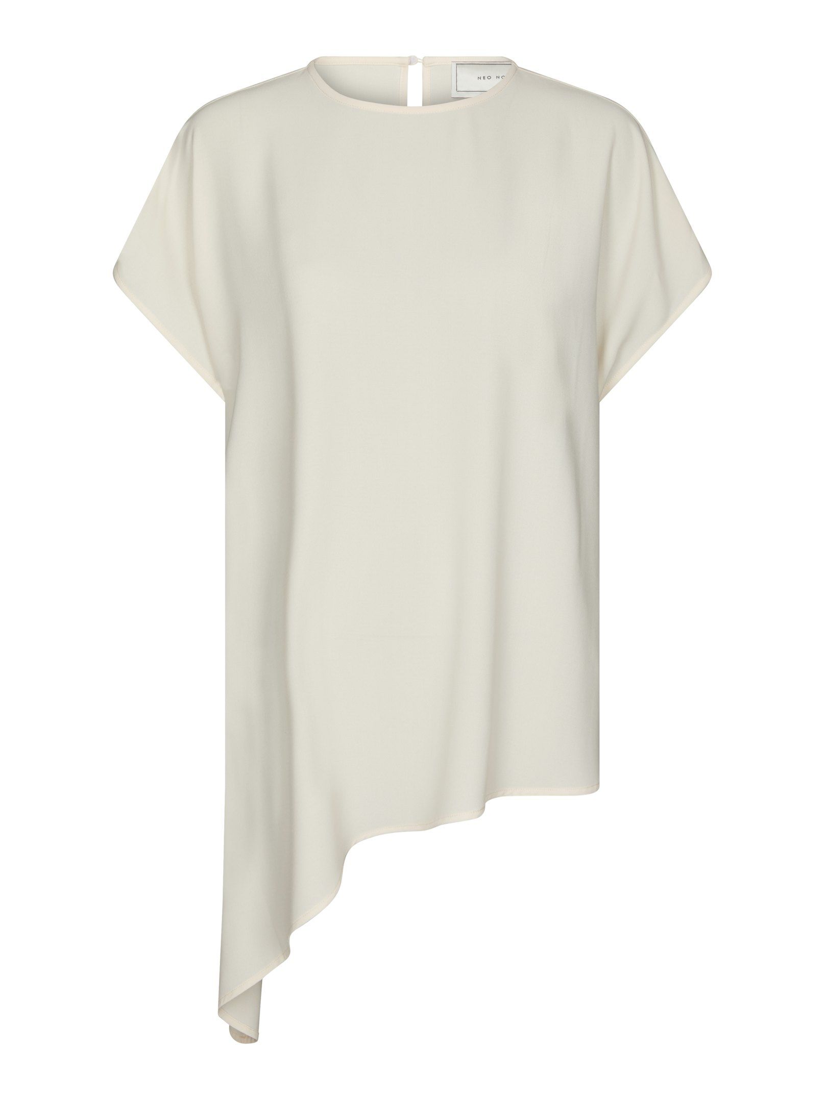 Neo Noir - Nerita Asymmetric Blouse Off White - 7