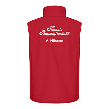 Clique Classic Softshell Vest Sr Tävling (Motala Bågskytteklubb)