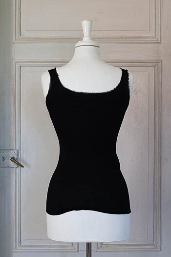 Rosemunde - Silk Top Regular Black