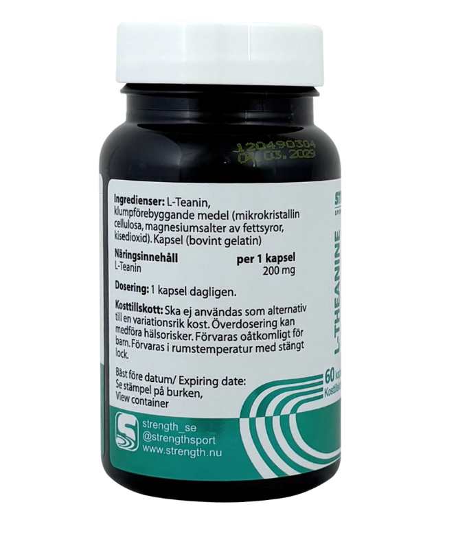 L-Theanine - 60 kapslar - 3