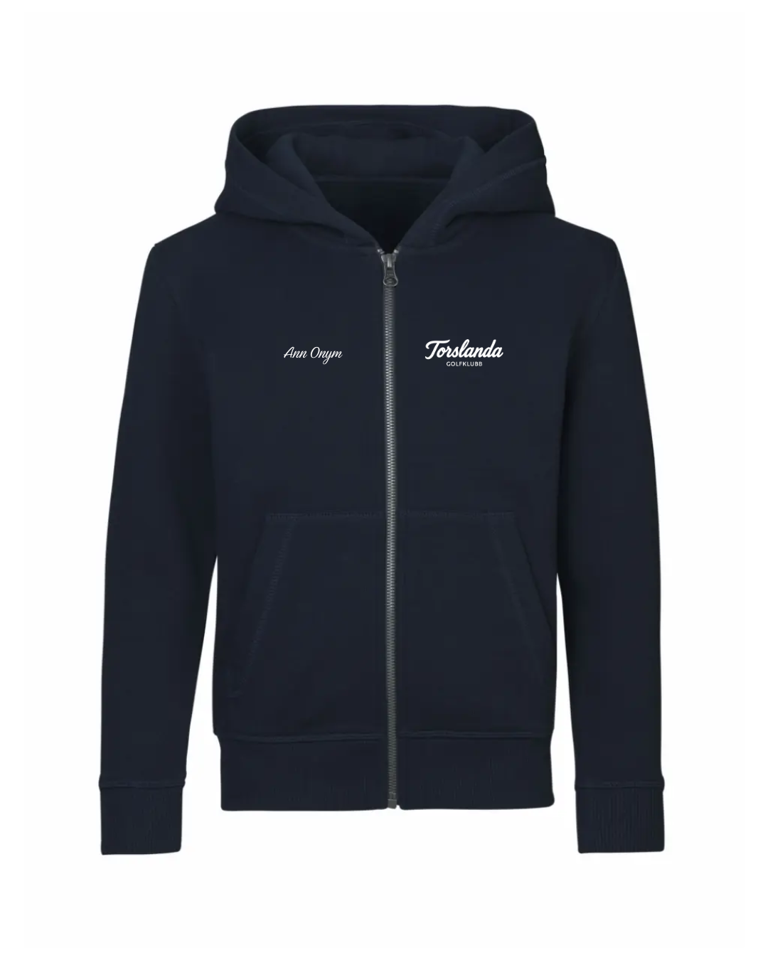 Hoodie Zip marin JR Torslanda GK