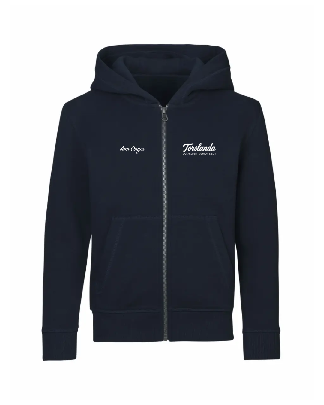 Hoodie Zip marin JR Torslanda GK - 2