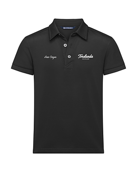Virtue Polo Solid Junior svart Torslanda GK