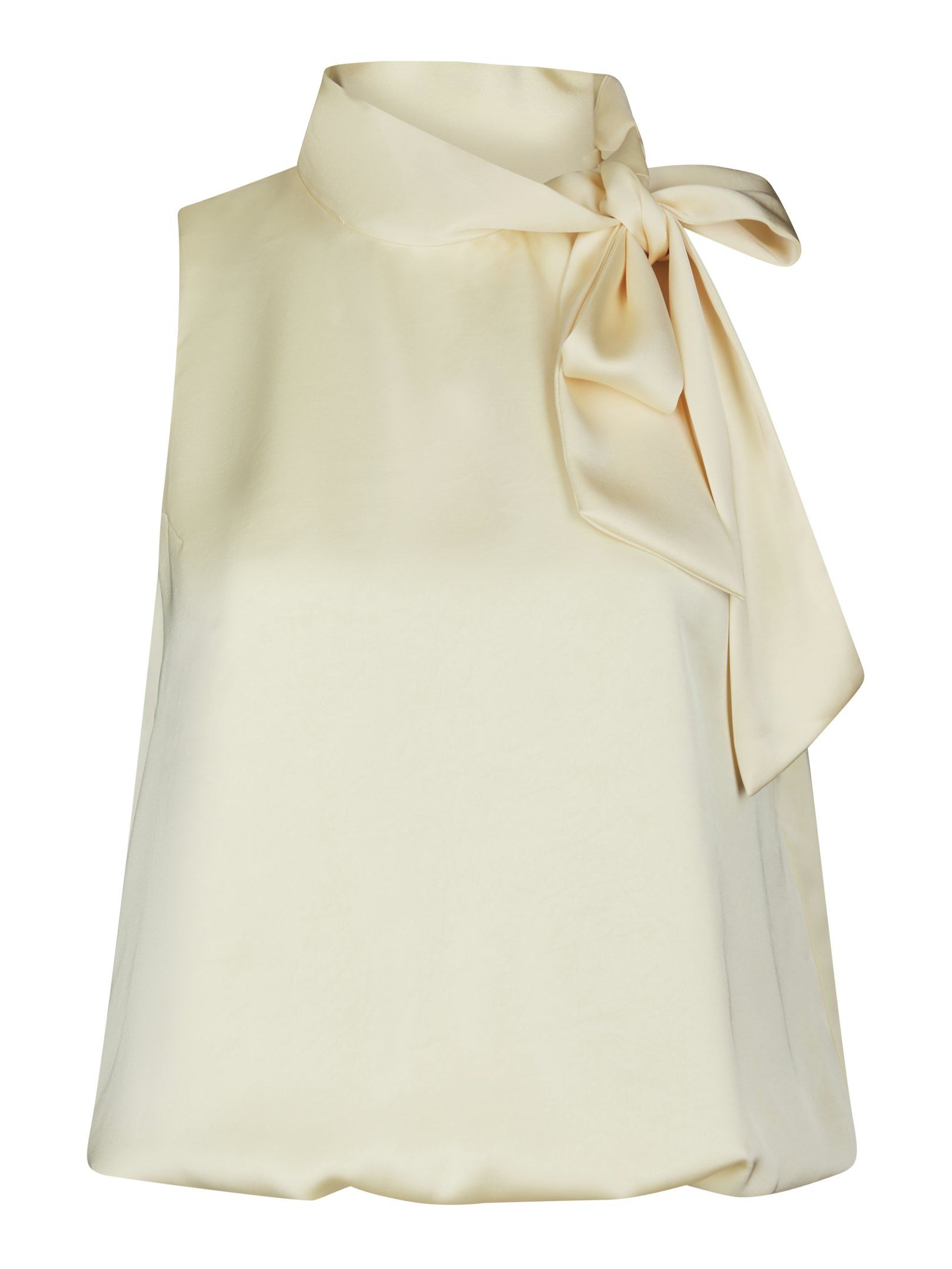 Neo Noir - Veda Heavy Sateen Top Light Yellow - 7