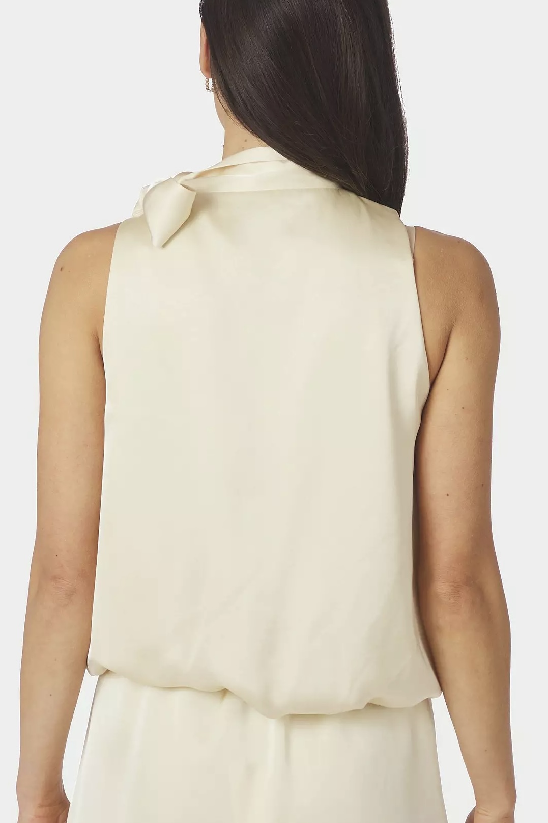 Neo Noir - Veda Heavy Sateen Top Light Yellow - 4