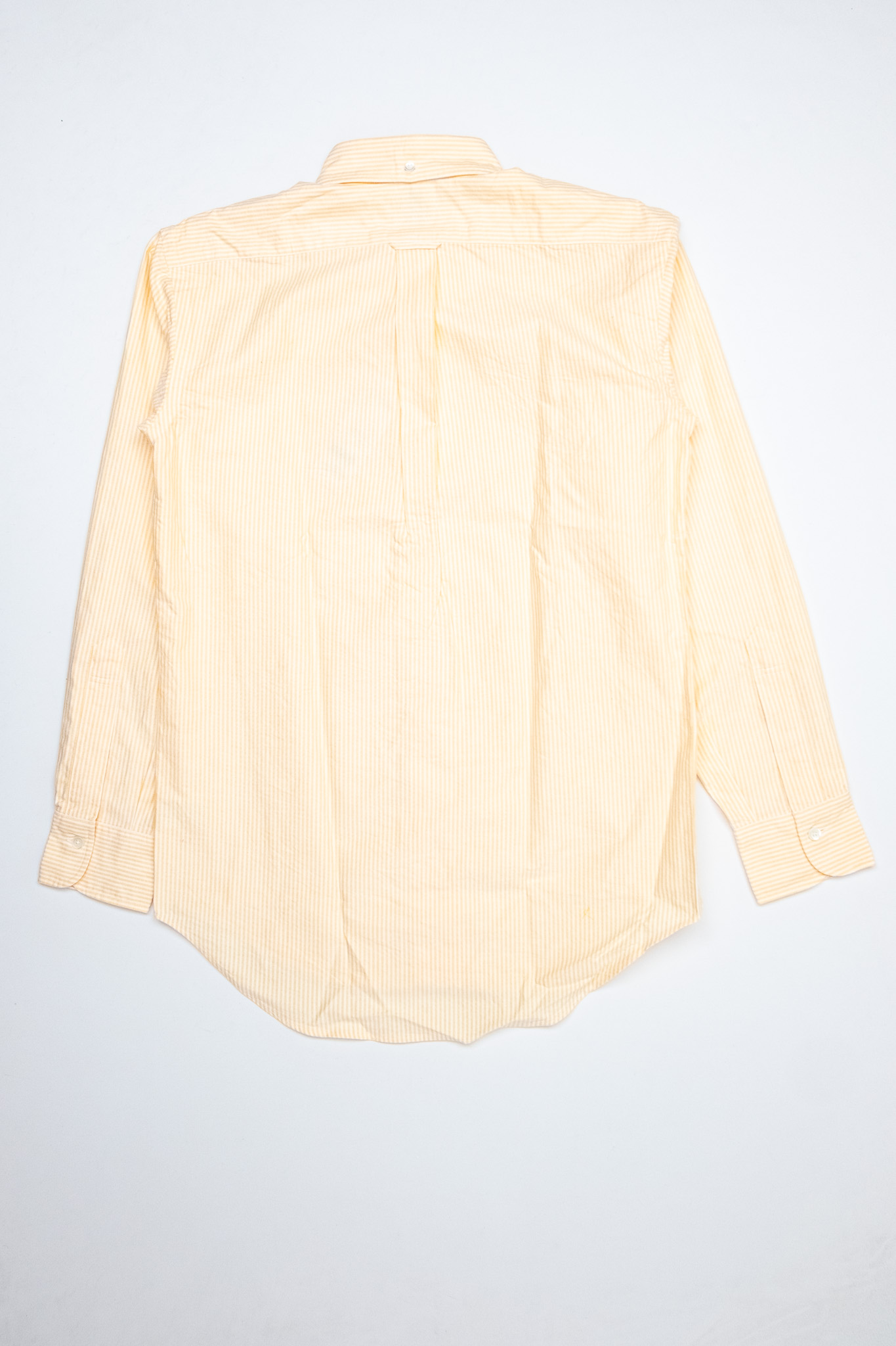 Kamakura - Vintage Ivy Fit Button Down Oxford Shirt Yellow University Stripe - 5