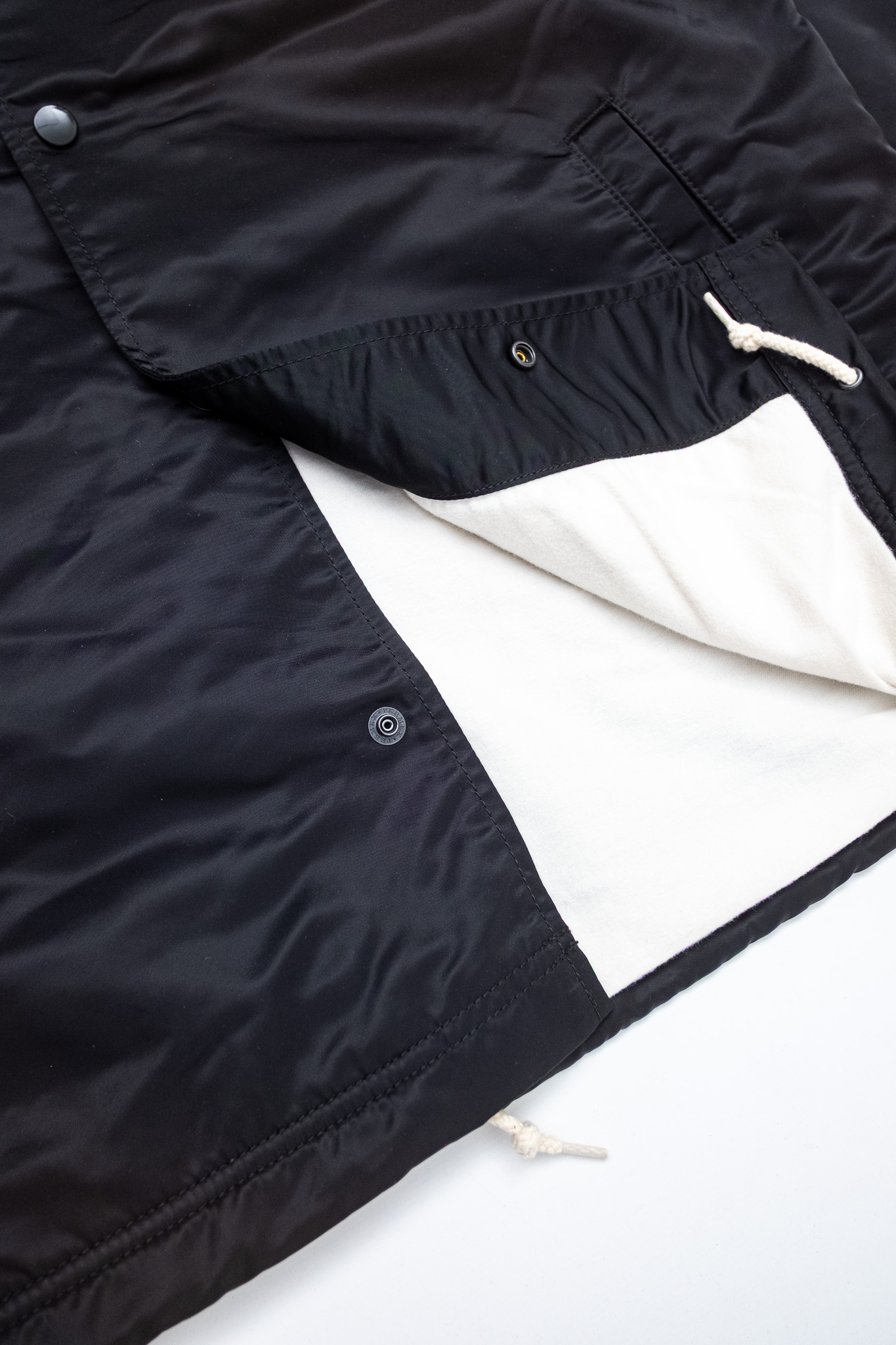 Iron Heart - IHJ-160-BLK 4.8oz Nylon Coach Jacket Black - 7