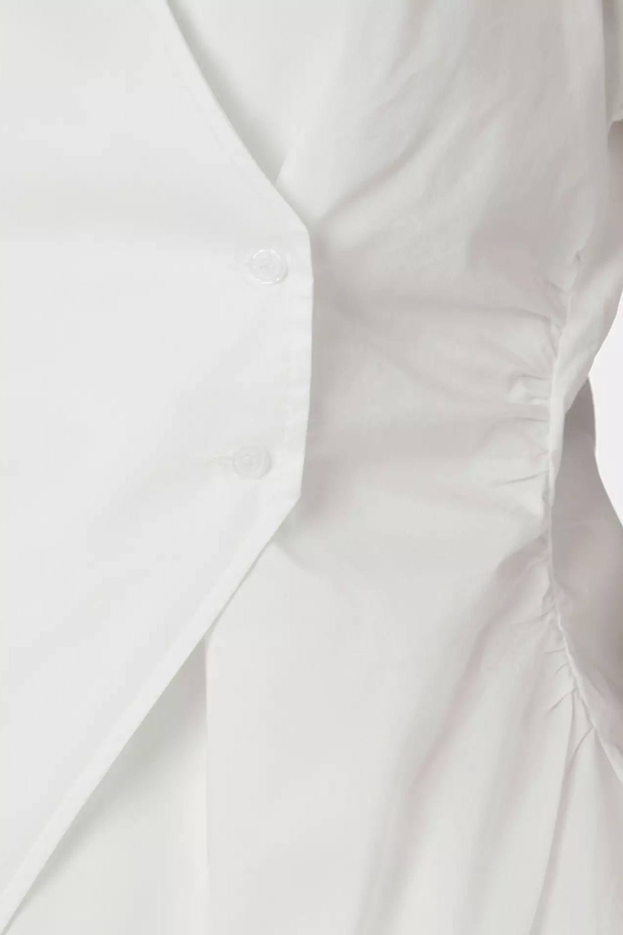Neo Noir - Fidi Poplin Top White - 4
