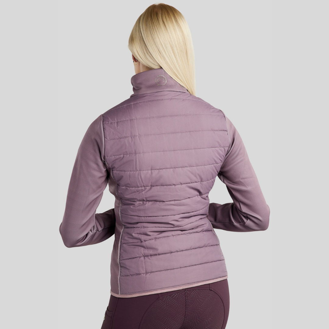 MONTAR MOCAROLINE HYBRID JACKET LASERCUT & CHAMPAGNE CRYSTALS - BLUSH  - 5
