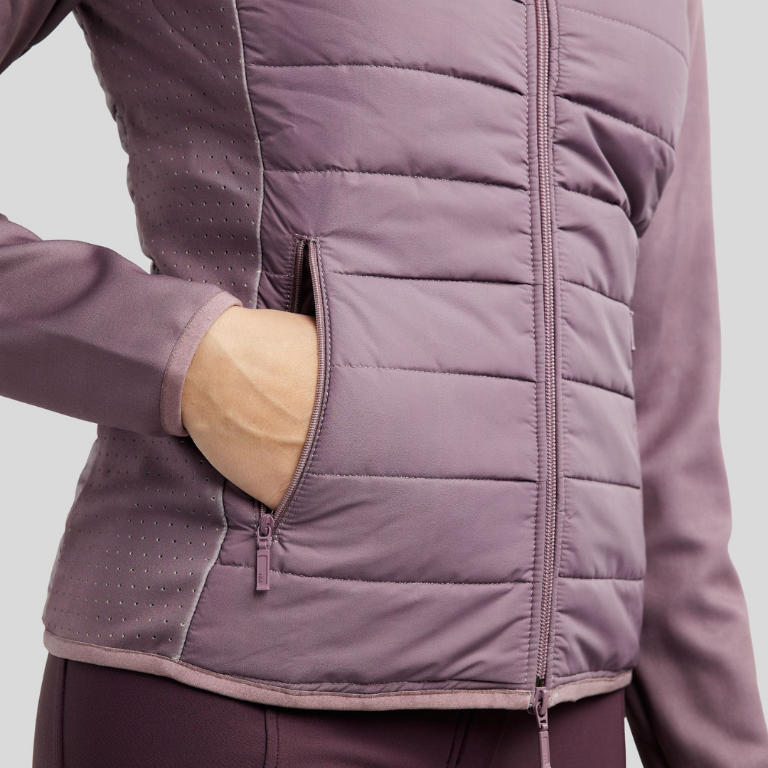 MONTAR MOCAROLINE HYBRID JACKET LASERCUT & CHAMPAGNE CRYSTALS - BLUSH  - 3