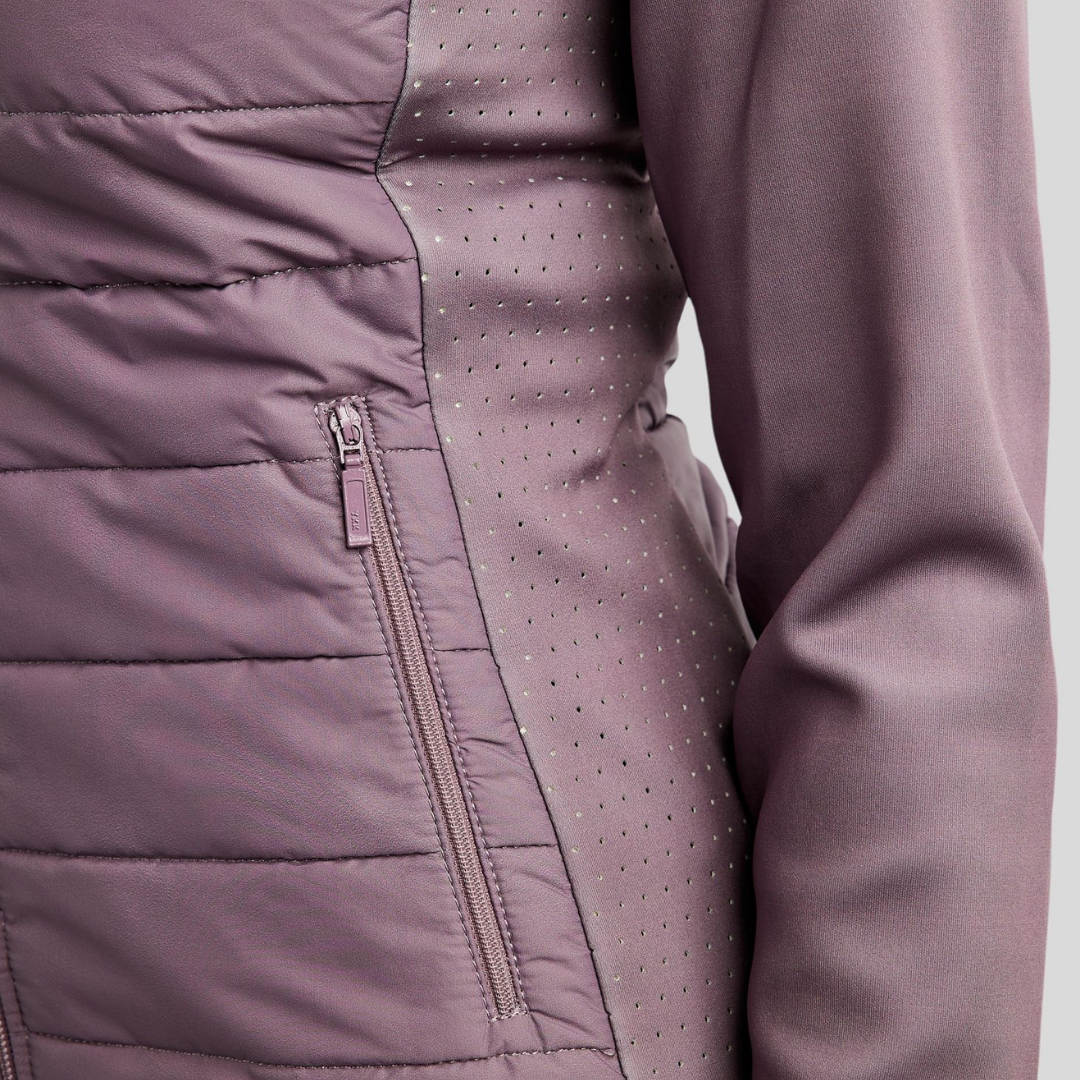 MONTAR MOCAROLINE HYBRID JACKET LASERCUT & CHAMPAGNE CRYSTALS - BLUSH  - 4
