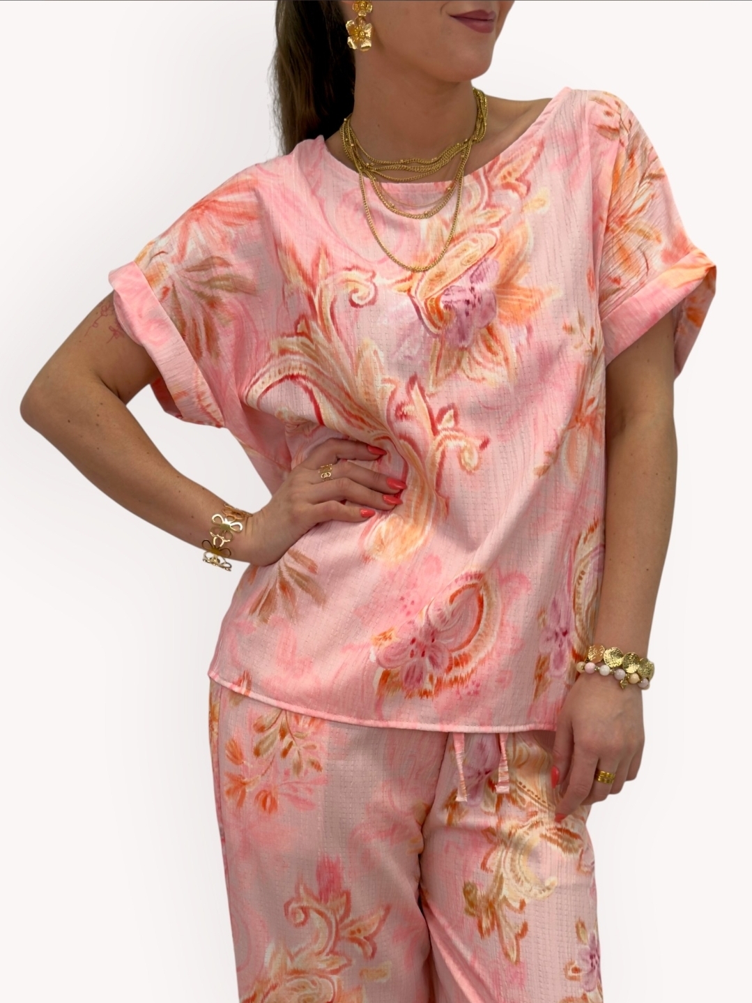 Gemini- Topp Monica pink