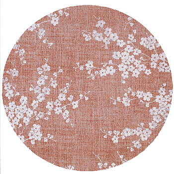 Sakura Copper Pink 140cm Rund