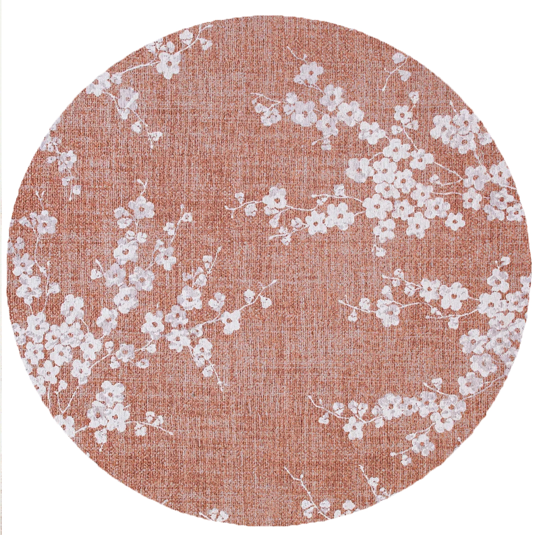 Sakura Copper Pink 240cm Rund