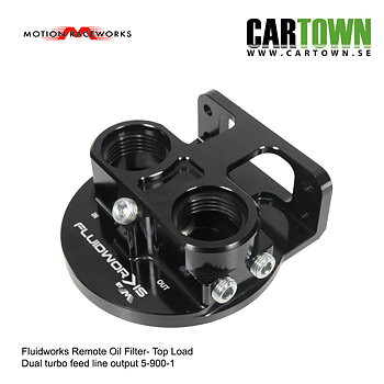 Fluidworks Remote Oil Filter - Top Load Style