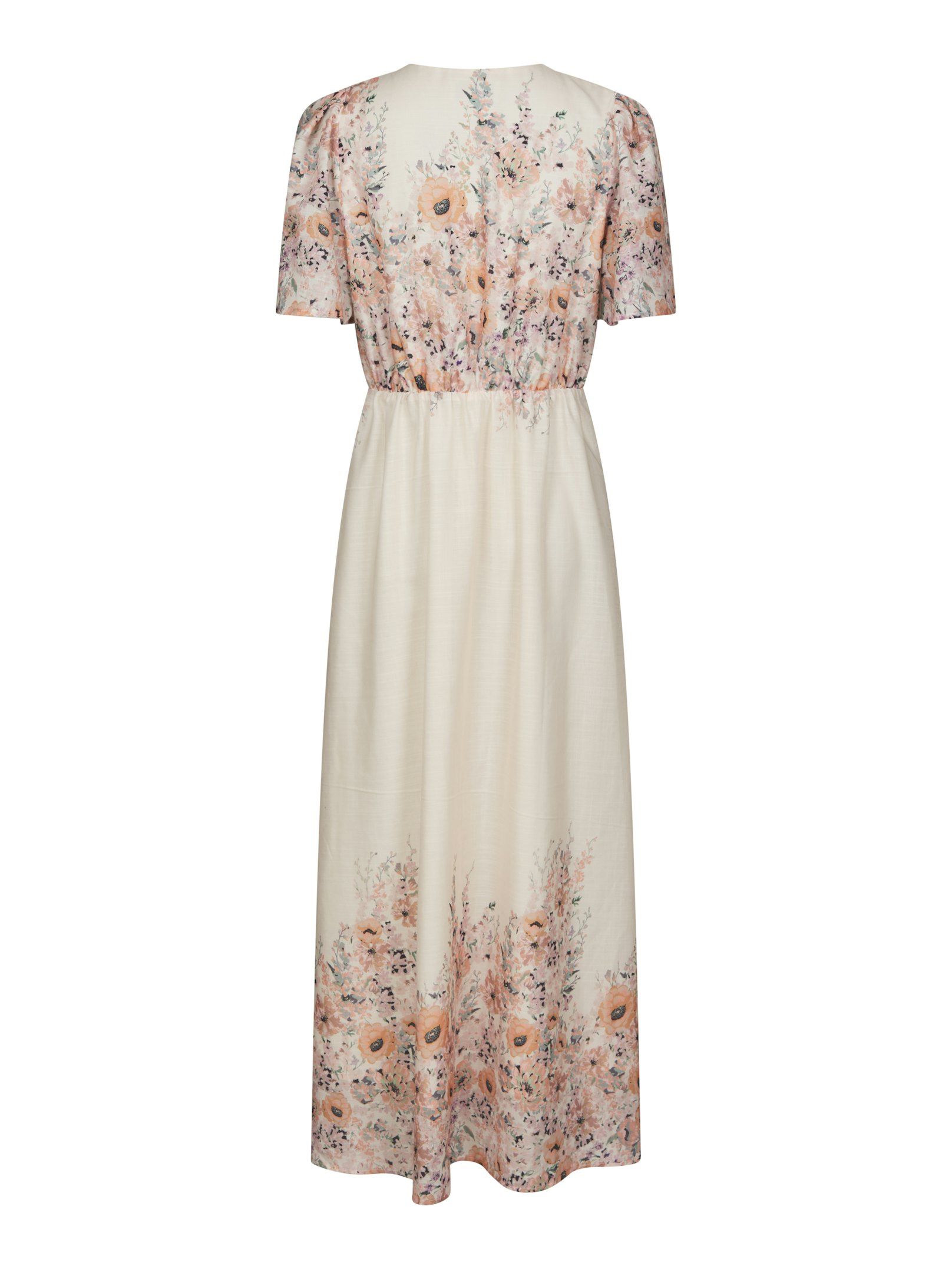 Neo Noir - Serna Flower Print Dress Burned Powder - 8