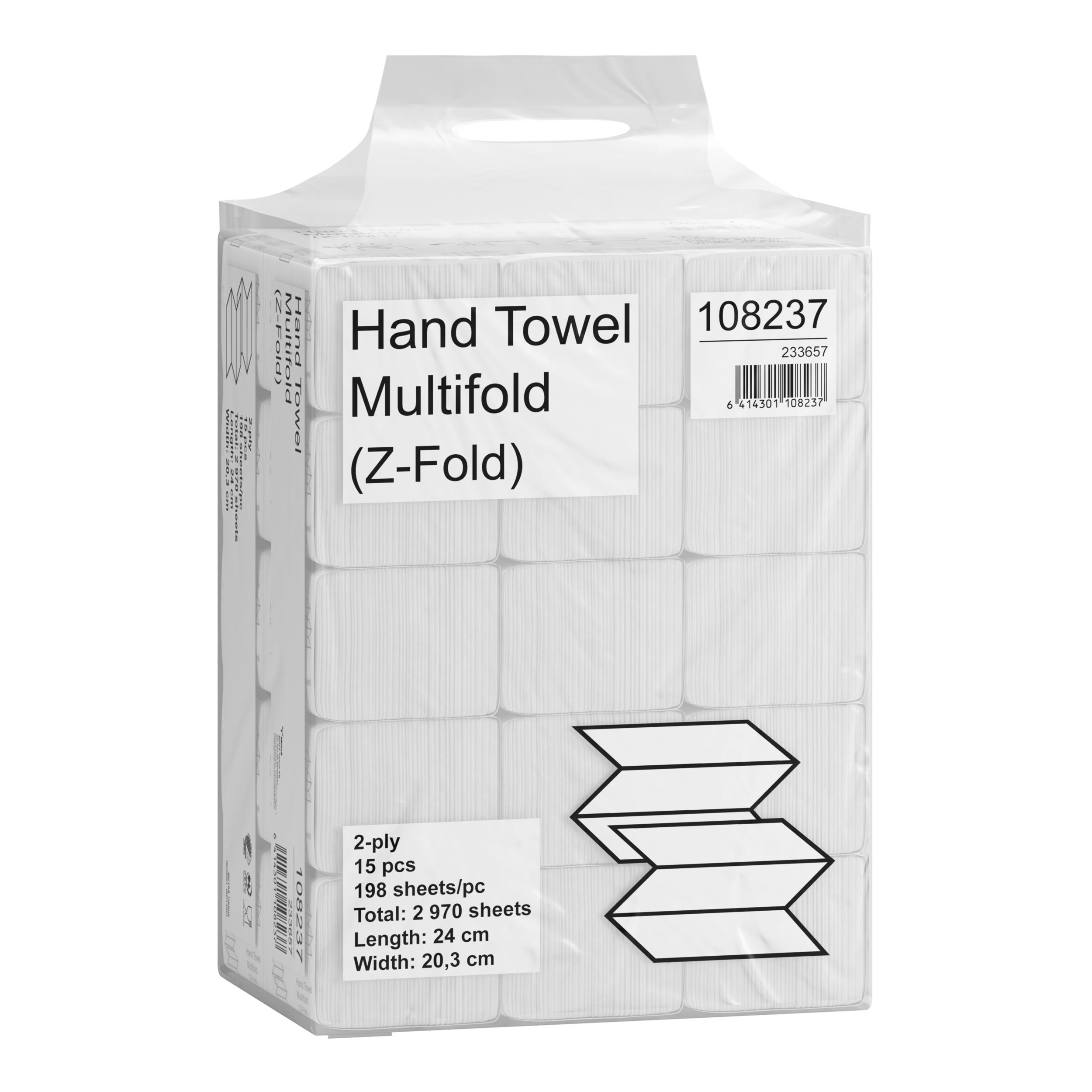 Katrin Hand Towel Multifold (Z-fold)