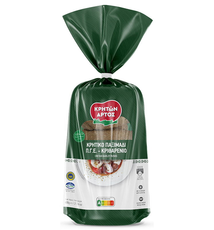 Kretanska korn skorpor P.G.Y. 600g, kriton artos, 