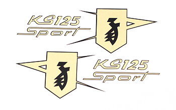 Dekal KS125 Special. 2 st
