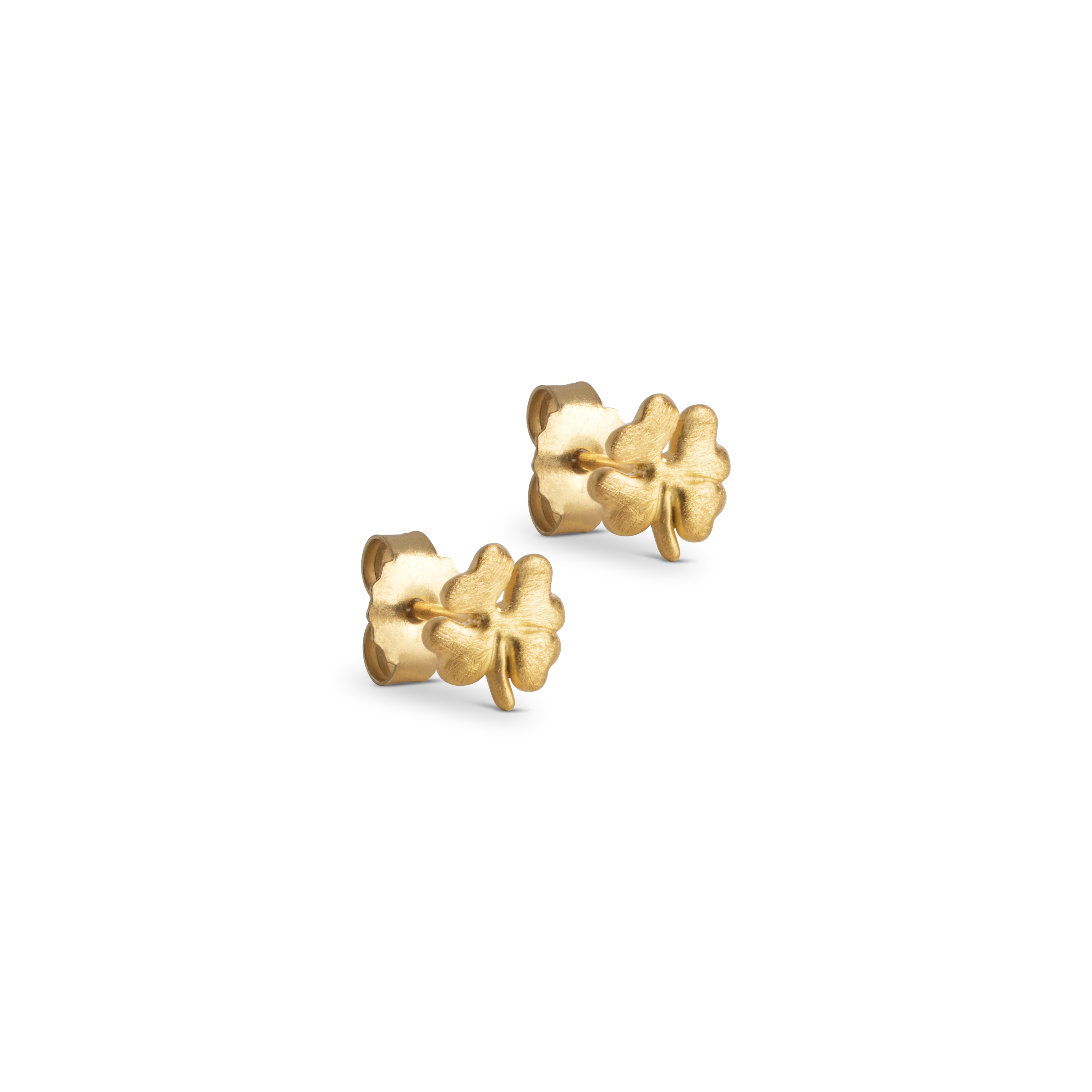 Enamel Copenhagen,  Mae  Studs, Sterling Silver, 18K Gold Plated