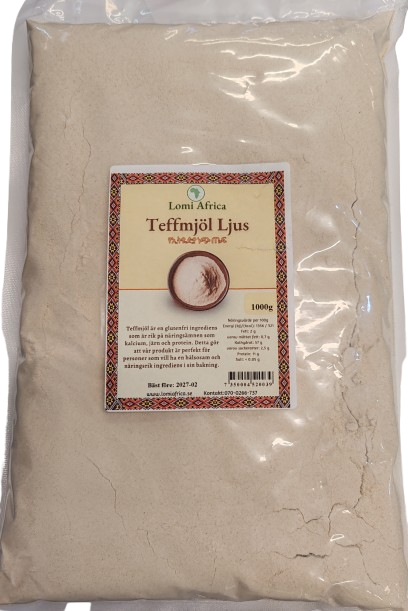 Teffmjöl Ljus 1 kg