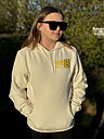 10 års jubileum hoodie sand färg 