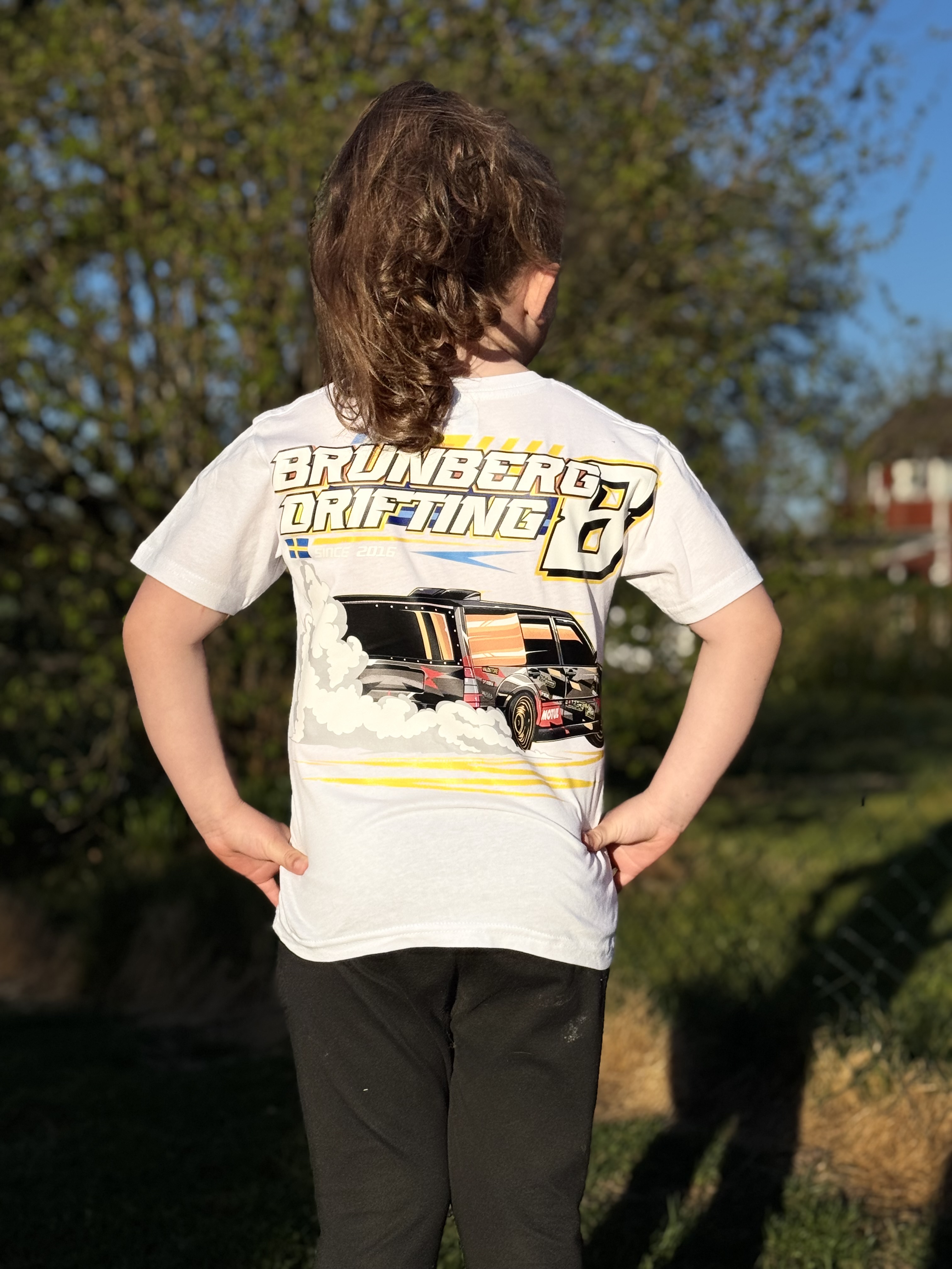 745 Kevlar T-shirt  vit/svart 