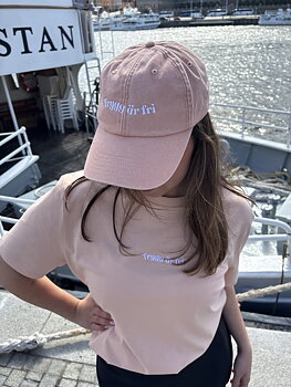 T-Shirt Trygg är fri Unisex - Creator 2.0  Fraiche Peche  - Moderatkvinnorna