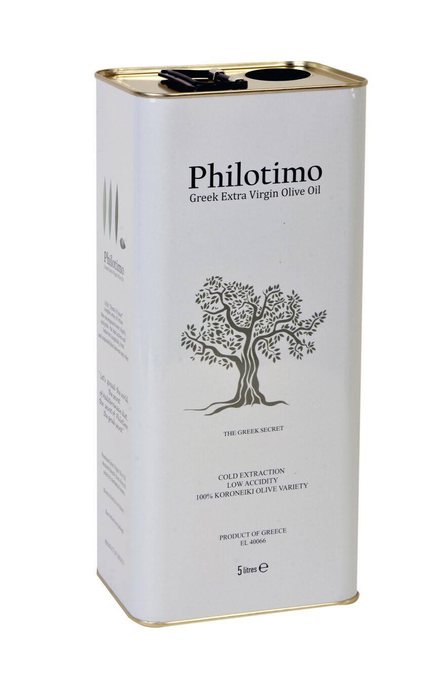 Philotimo Premium Extra Virgin Olive Oil - 5L Can. free of charge - 3