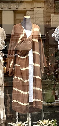 Kimono - tie dye brown