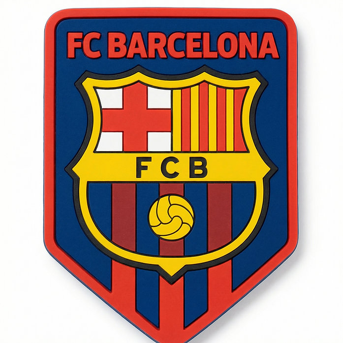 FC Barcelona Kylskåpsmagnet 3D GM