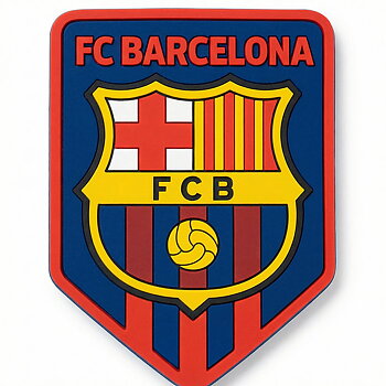 FC Barcelona Kylskåpsmagnet 3D GM
