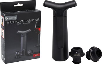 Vinvakuumpump med 2 korkar