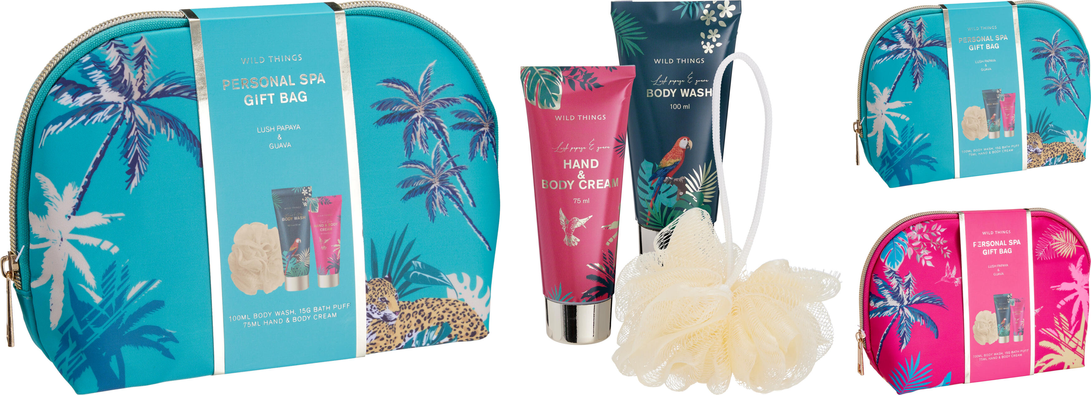 Spa-presentset med necessär