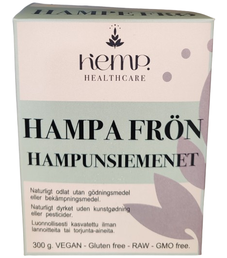 Hampafrön skalade 300 g