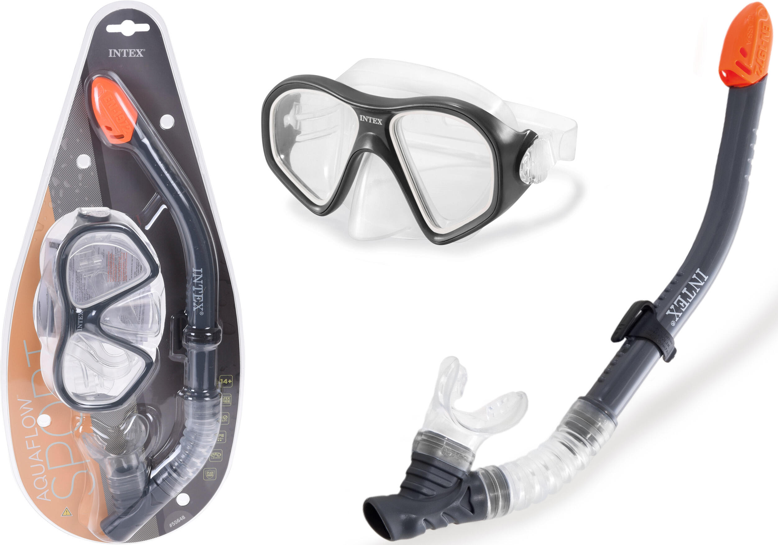 Snorkelset med mask