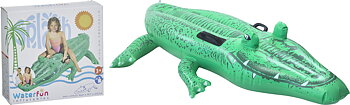 Uppblåsbar krokodil