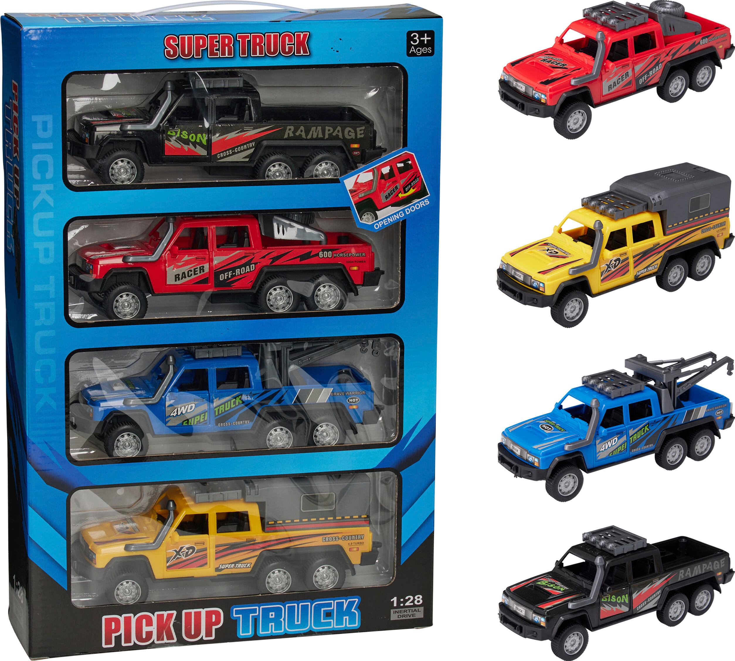 Pickup set 4delar