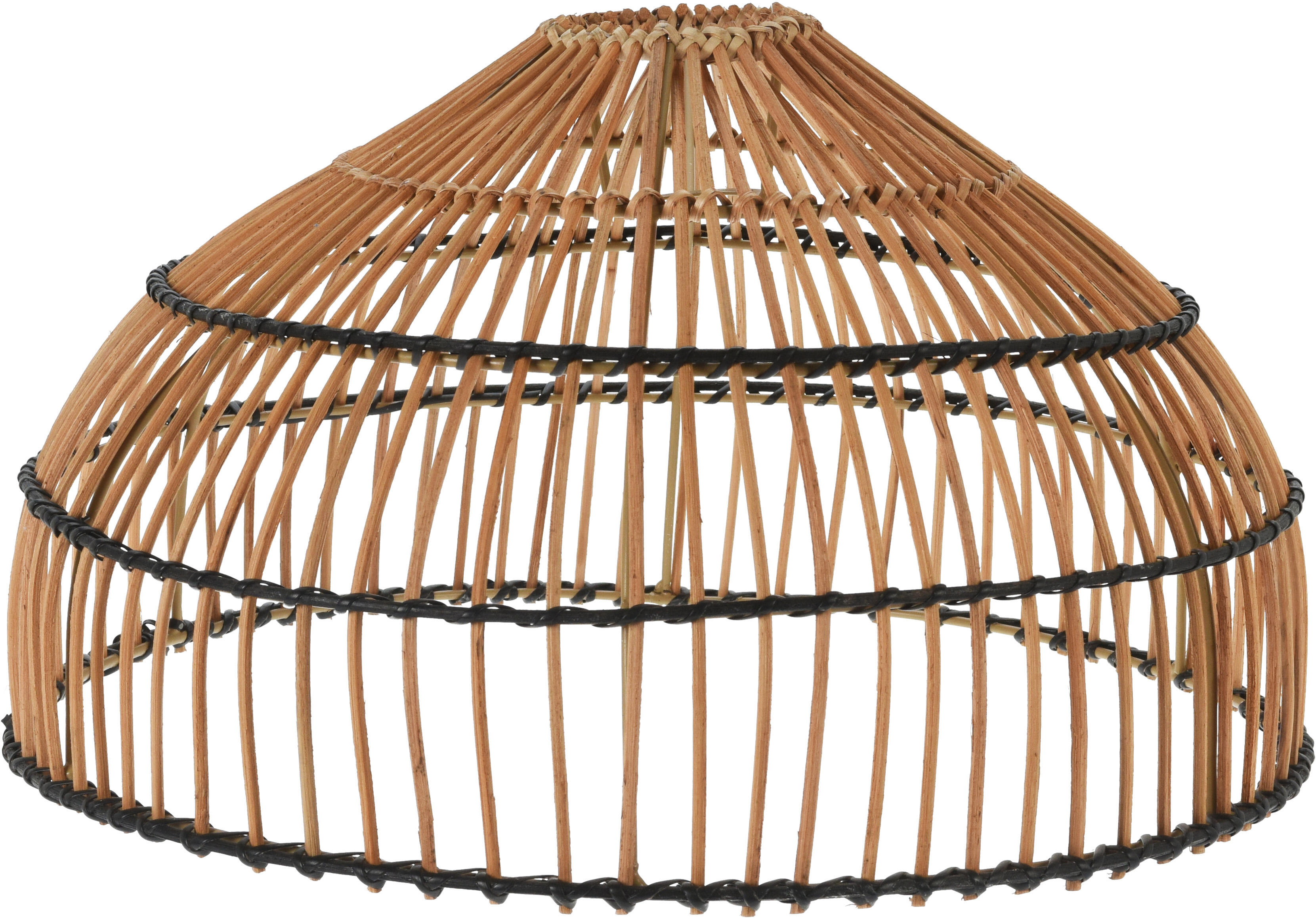 Lampskärm i rotting dia41xH24 cm
